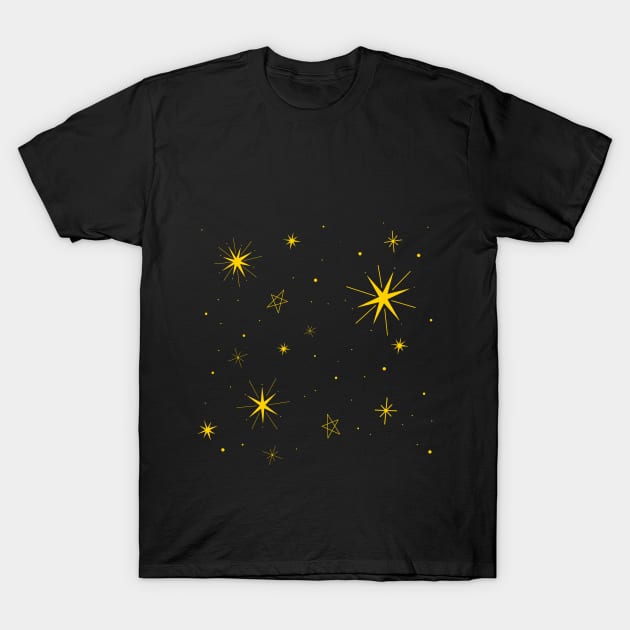 Gold Star T-Shirt by Cadva